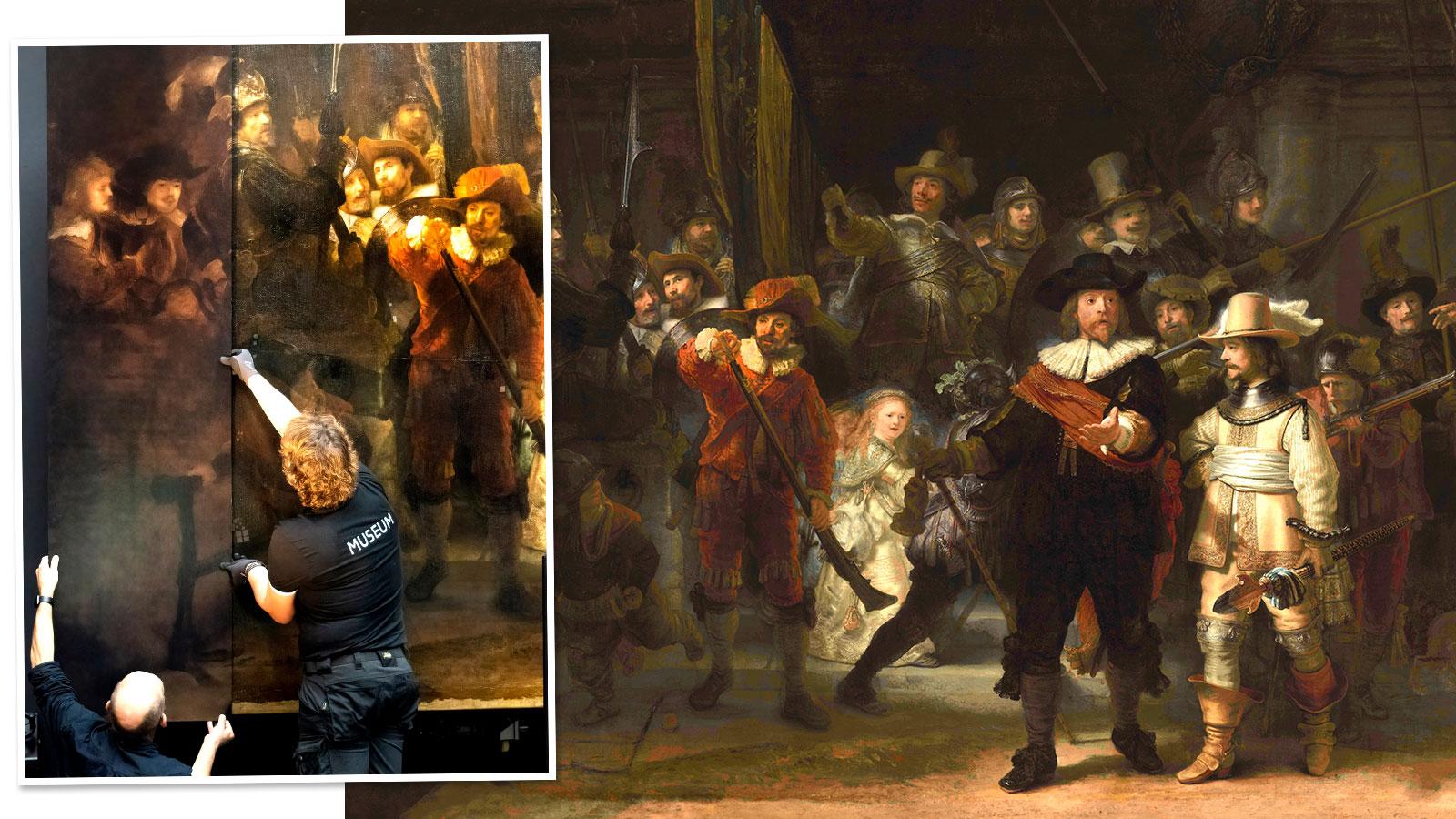 Rembrandt'S Night Watch Wallpapers