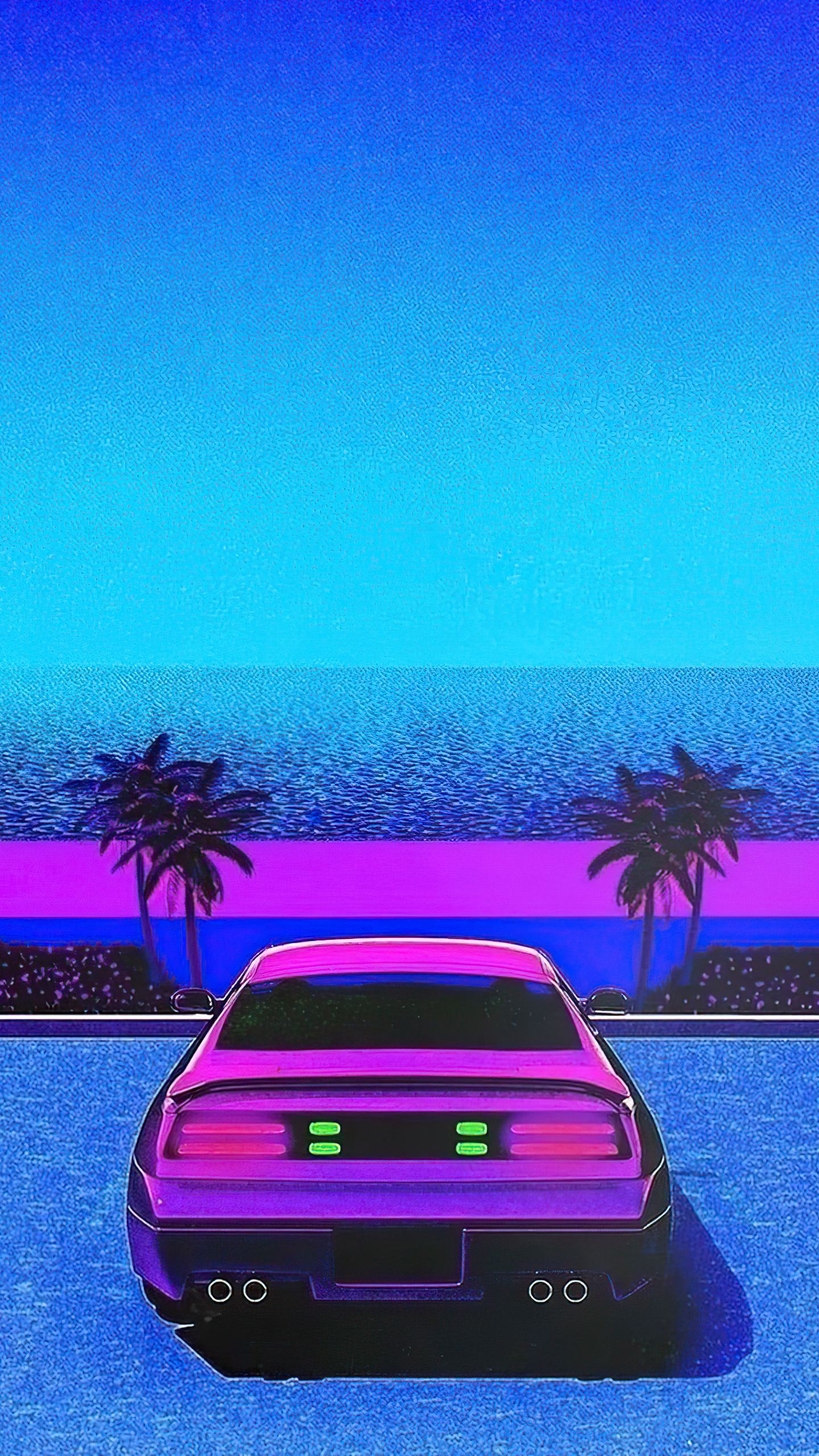 Retro Beach Art Wallpapers