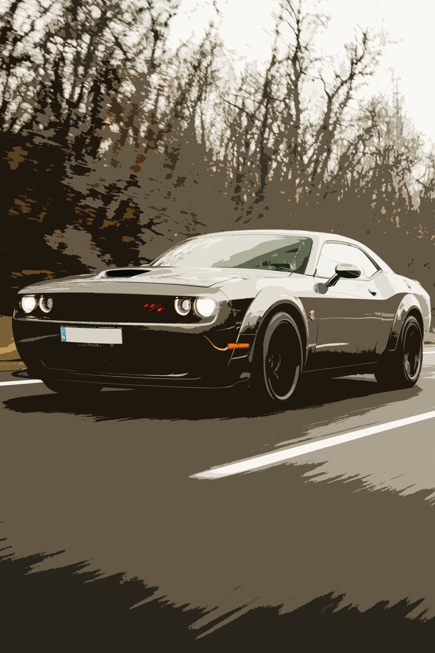 Retro Car Art Wallpapers