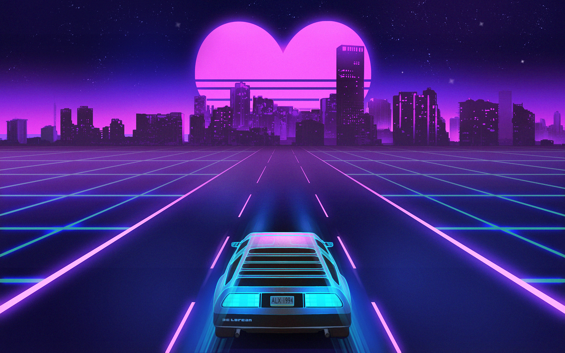 Retro Wave Wallpapers