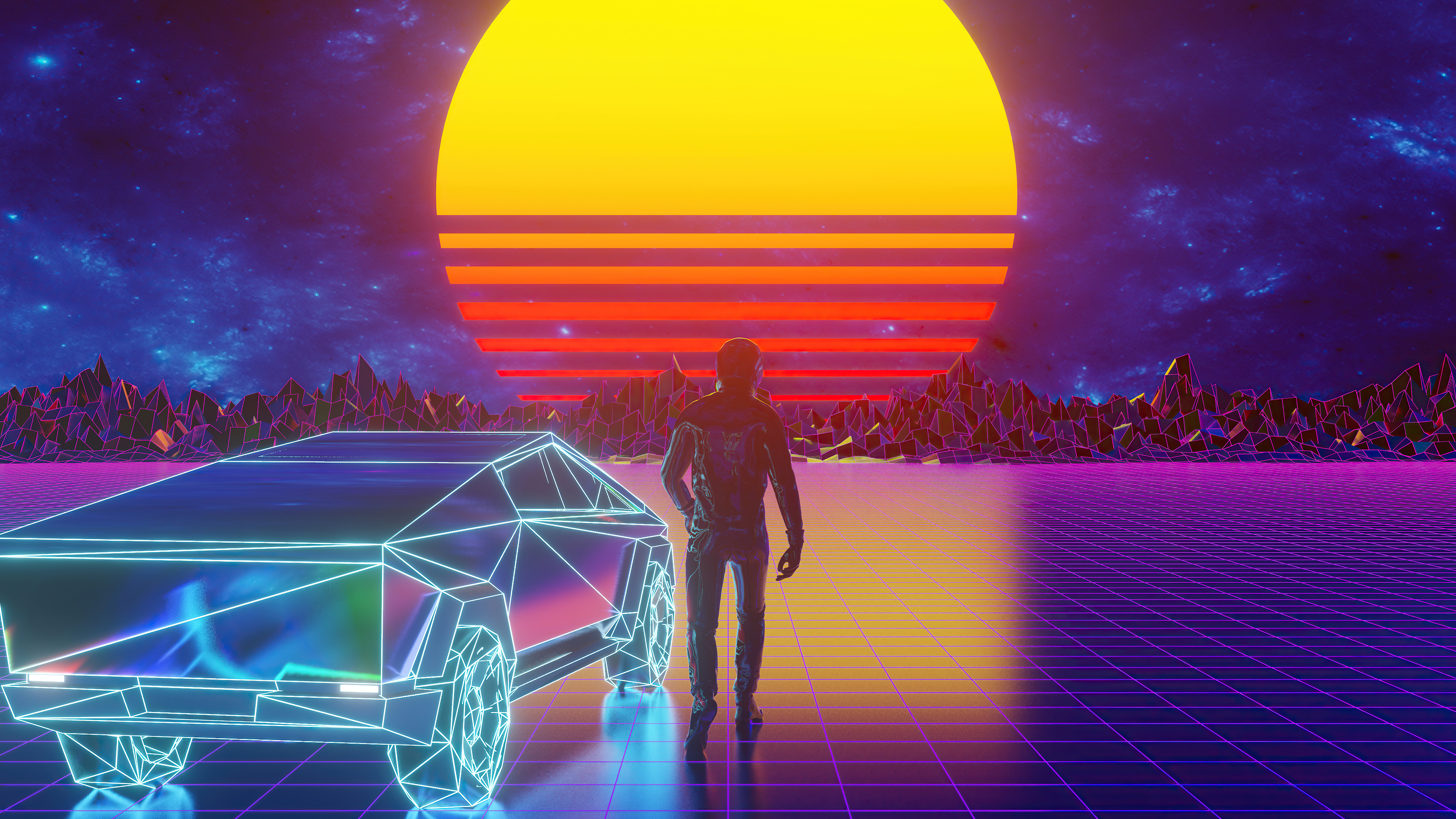 Retro Wave Art 2021 Wallpapers