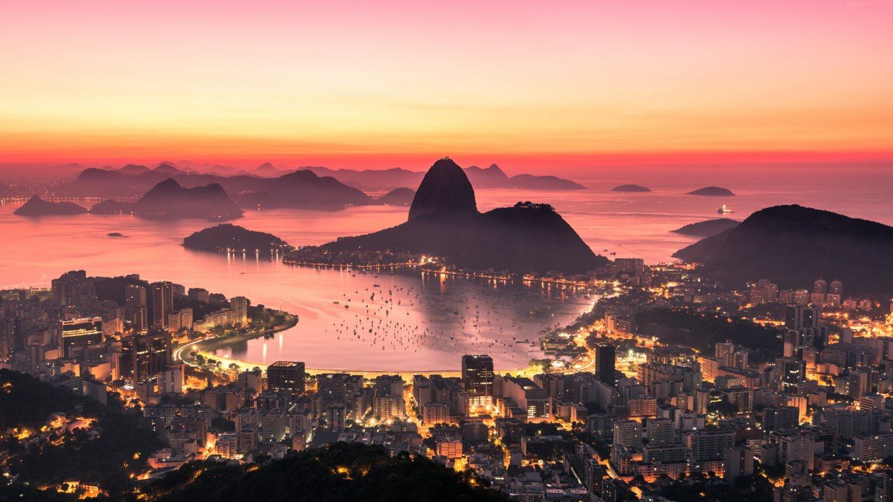 Rio De Janeiro Cityscape Artwork Wallpapers