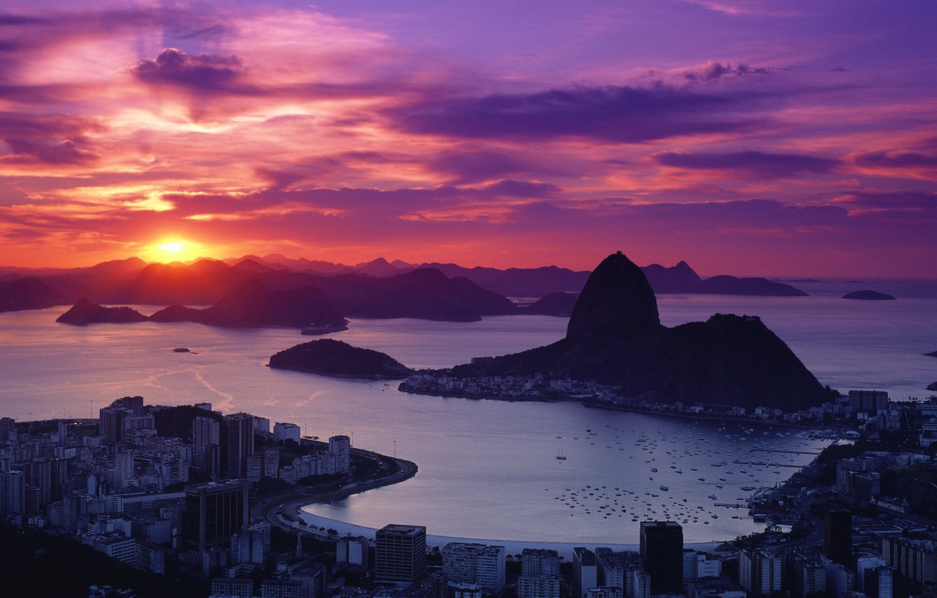 Rio De Janeiro Cityscape Artwork Wallpapers