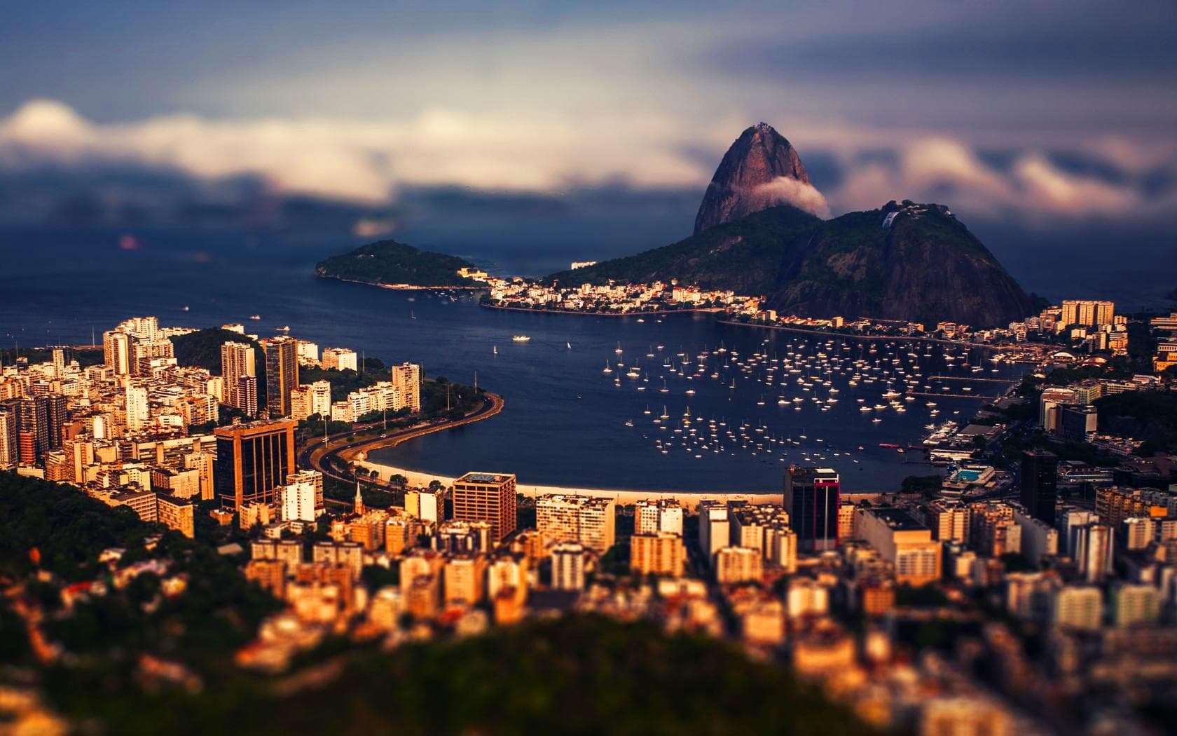 Rio De Janeiro Cityscape Artwork Wallpapers