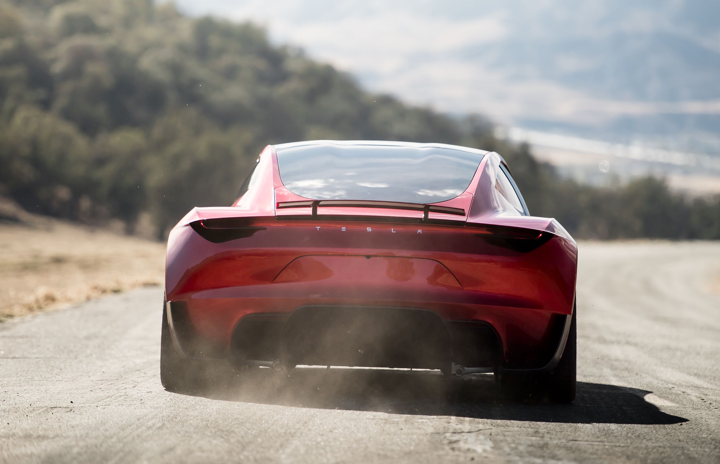 Roadster 2021 In Space Wallpapers