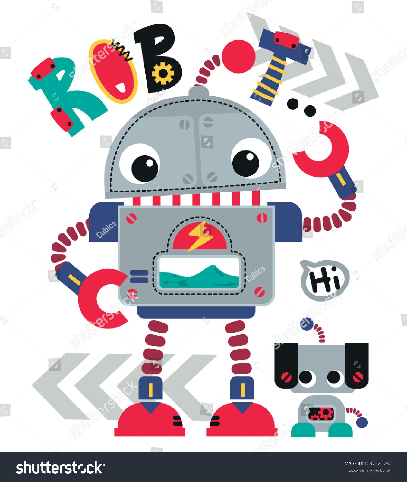 Robot And Child Friendship Wallpapers