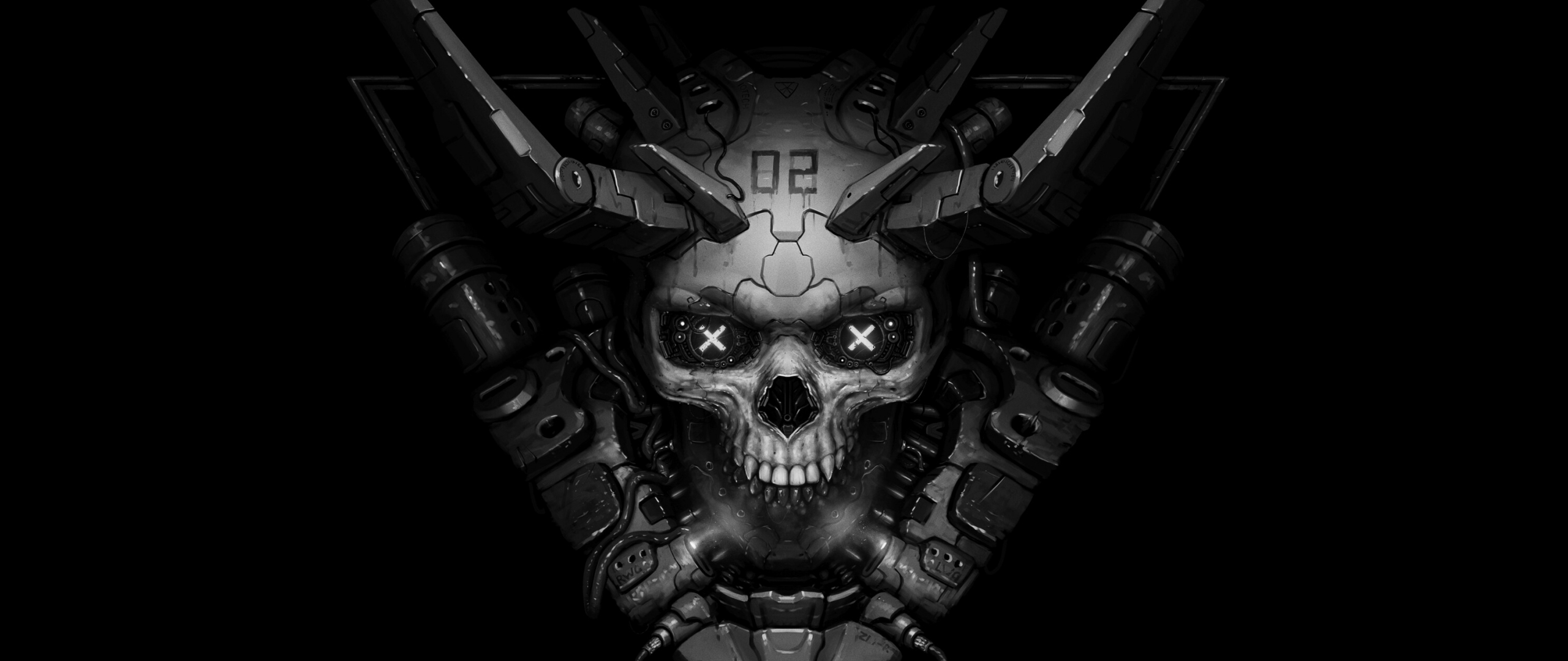 Robot Skull Wallpapers