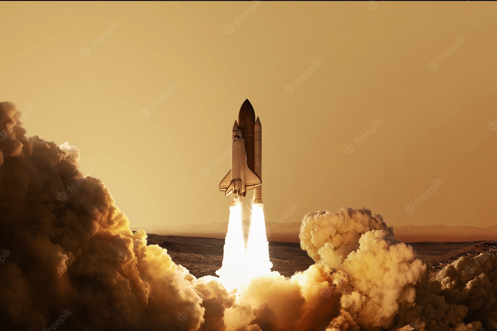 Rocket To Mars Wallpapers