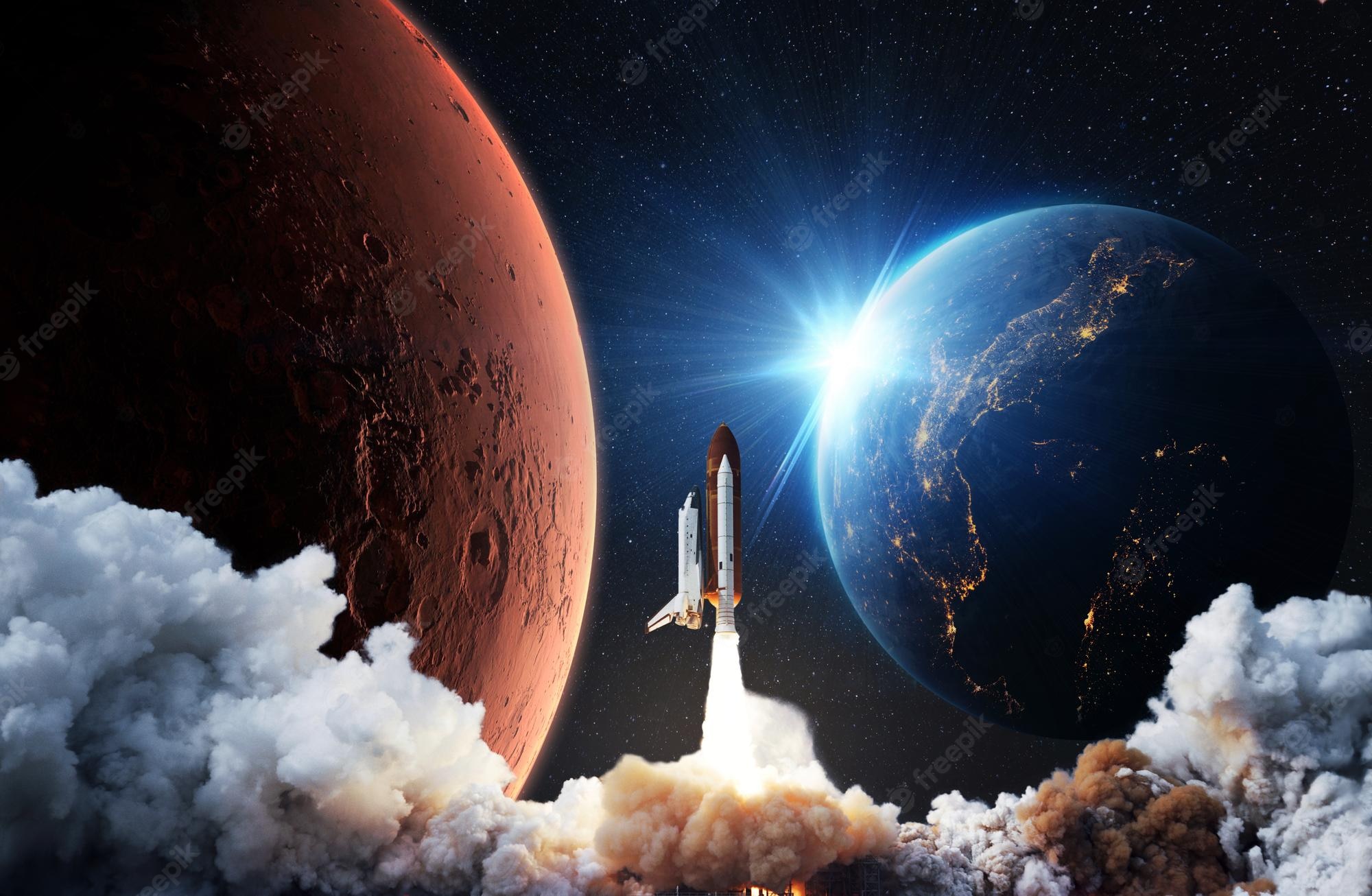 Rocket To Mars Wallpapers