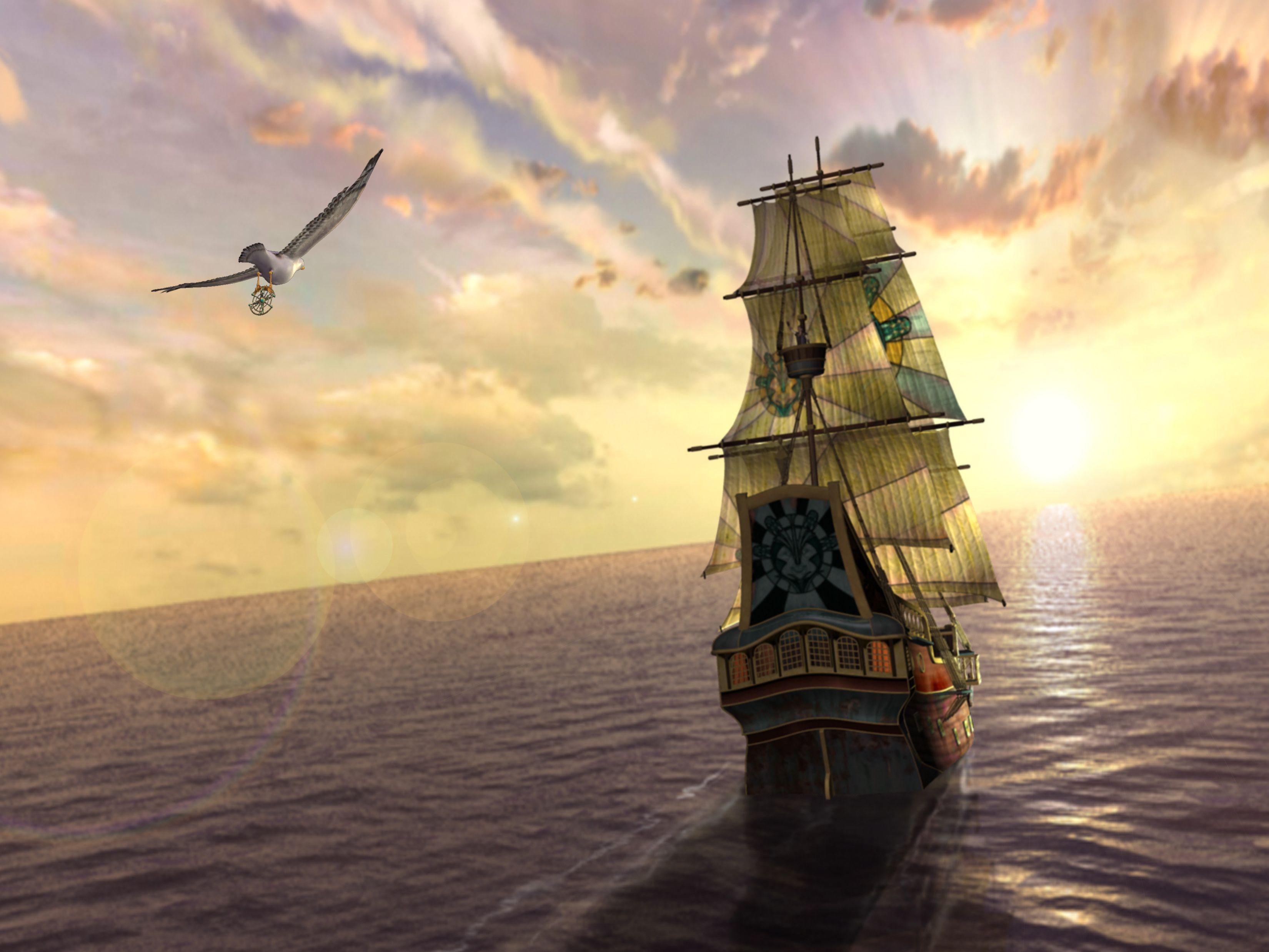 Sailing Ship Art Wallpapers