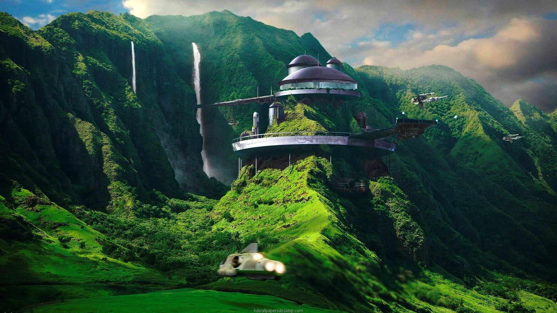 Sci Fi Landscape 2021 Hd Desktop Art Wallpapers
