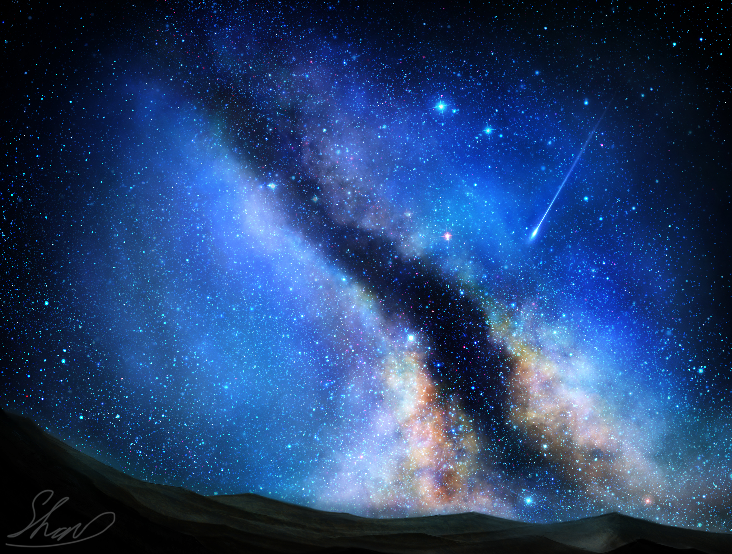 Sci Fi Night Sky Wallpapers