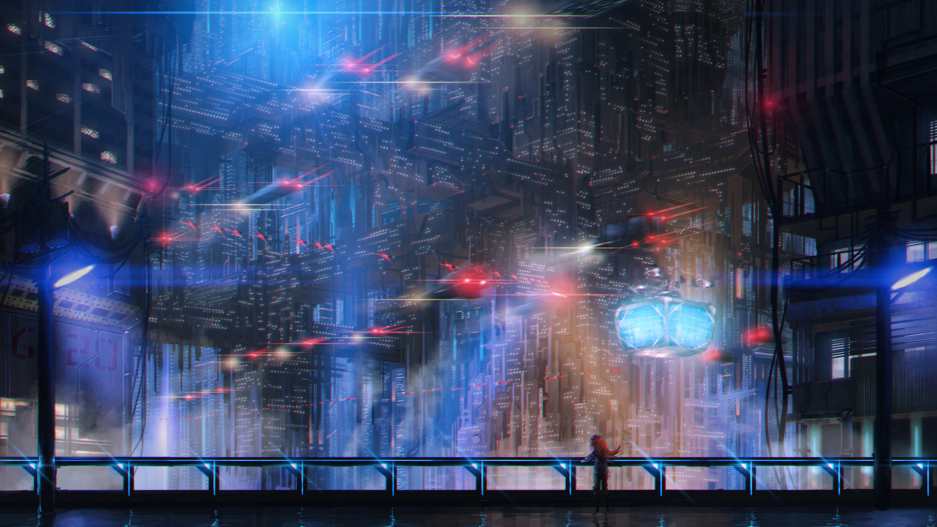 Science Fiction Cyberpunk Wallpapers
