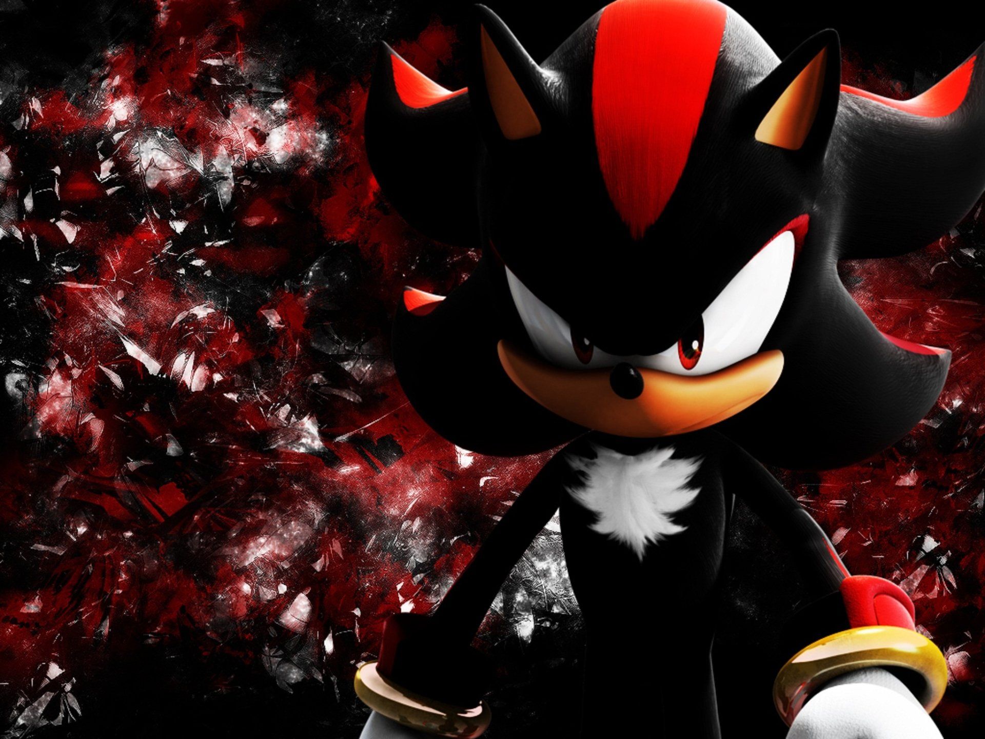 Shadow The Hedgehog Fireart Wallpapers