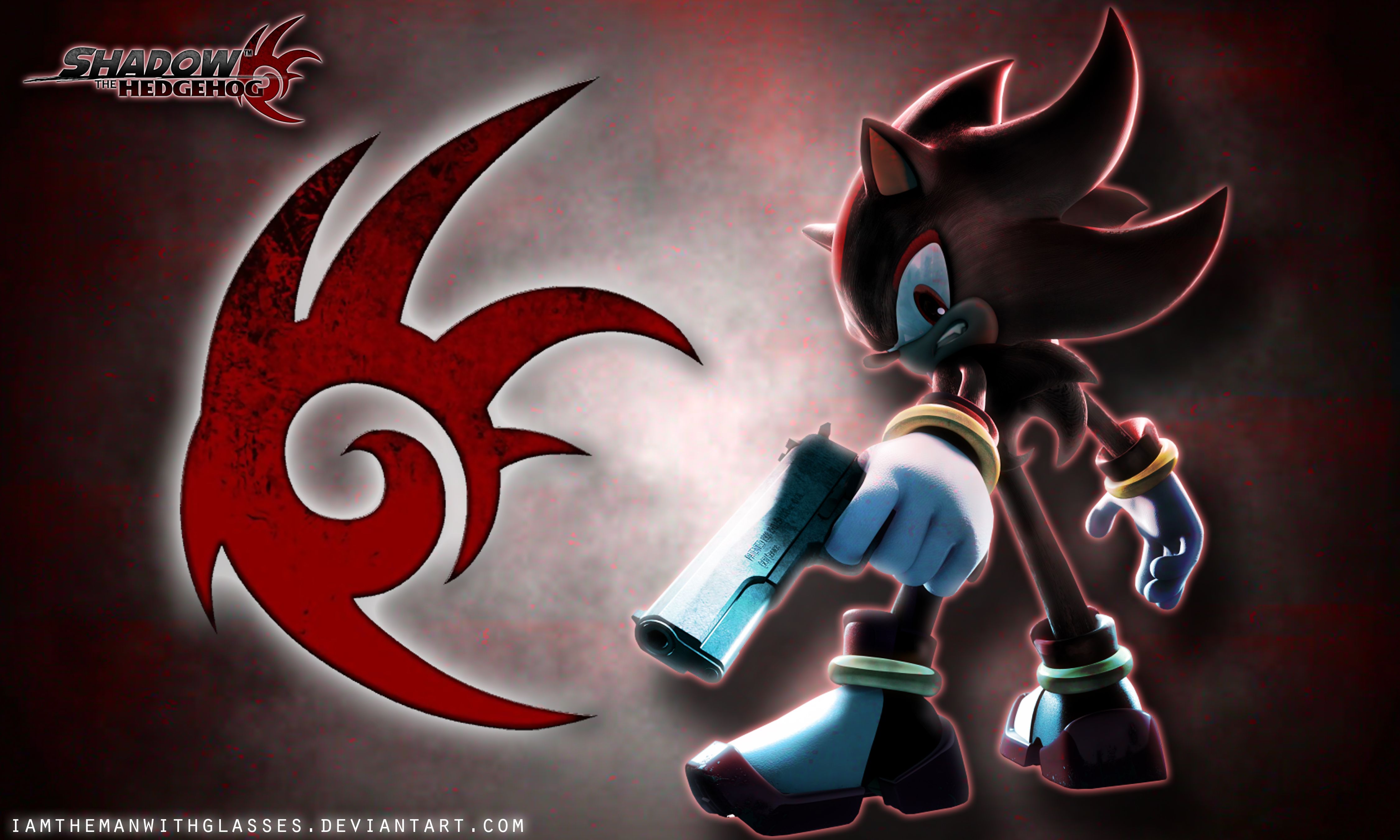 Shadow The Hedgehog Fireart Wallpapers