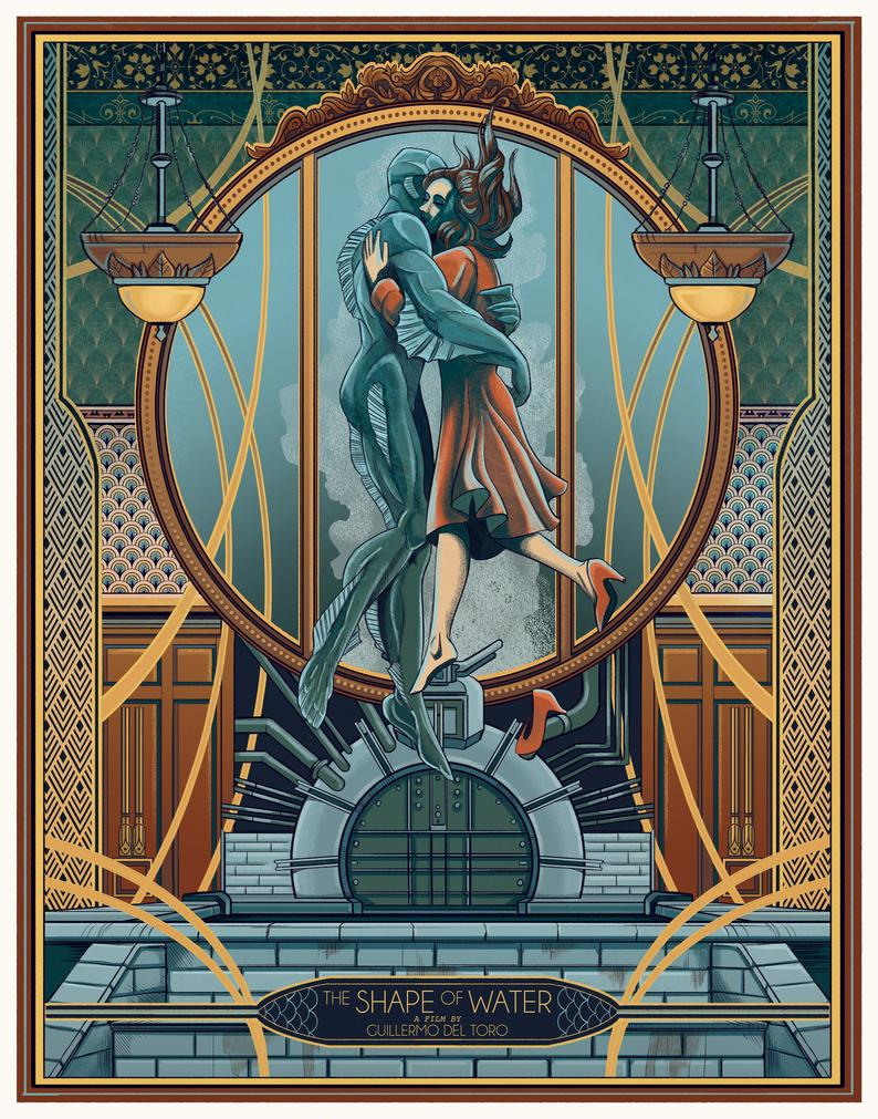 Shape Of Water Artwork Wallpapers