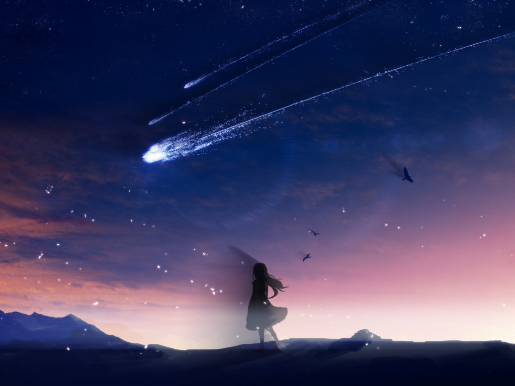 Shooting Star Art Wallpapers