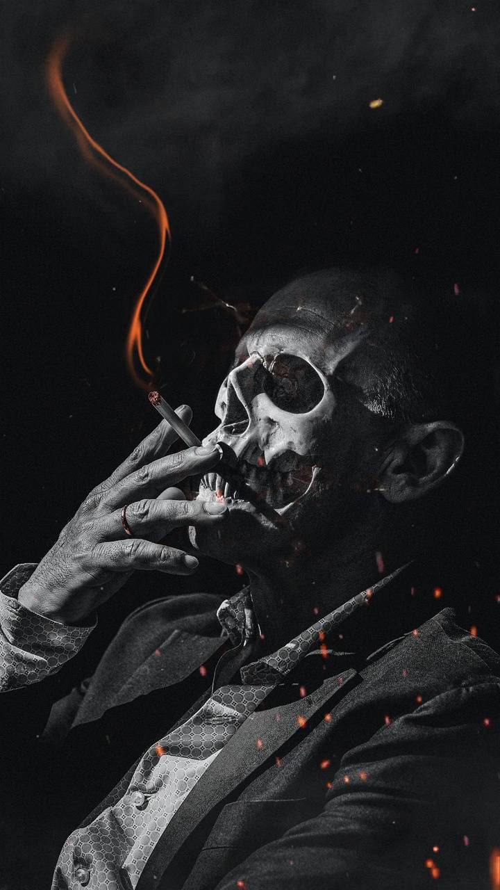 Smoky Skull Wallpapers