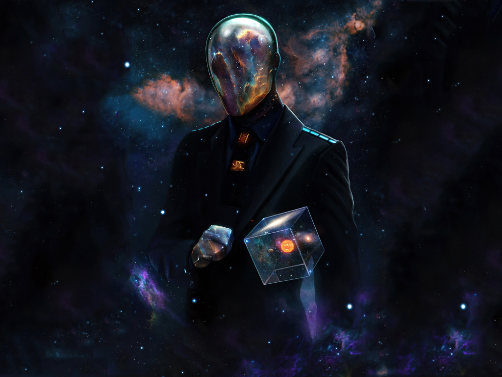 Space Man Artistic Galaxy Wallpapers