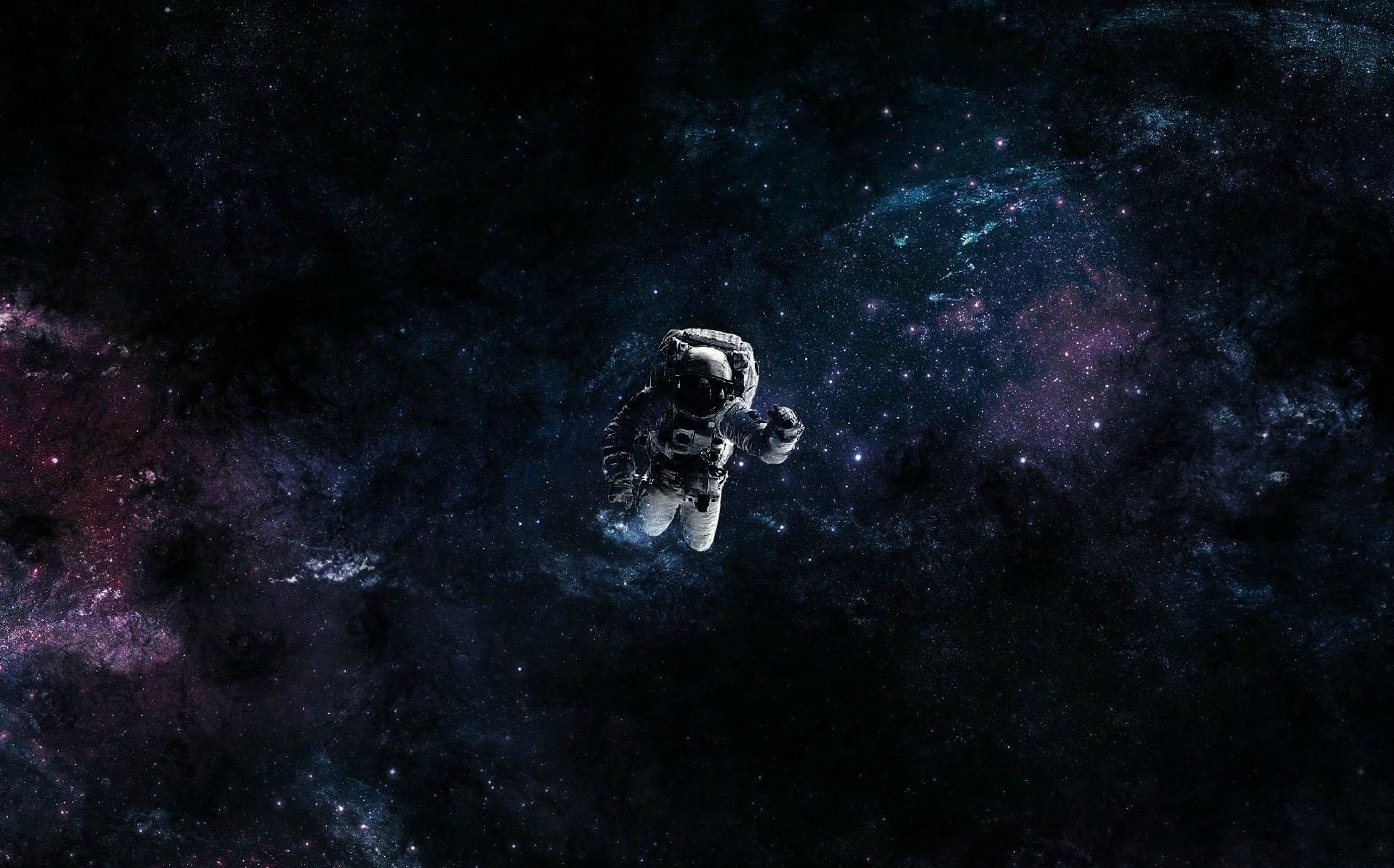 Space Man Artistic Galaxy Wallpapers