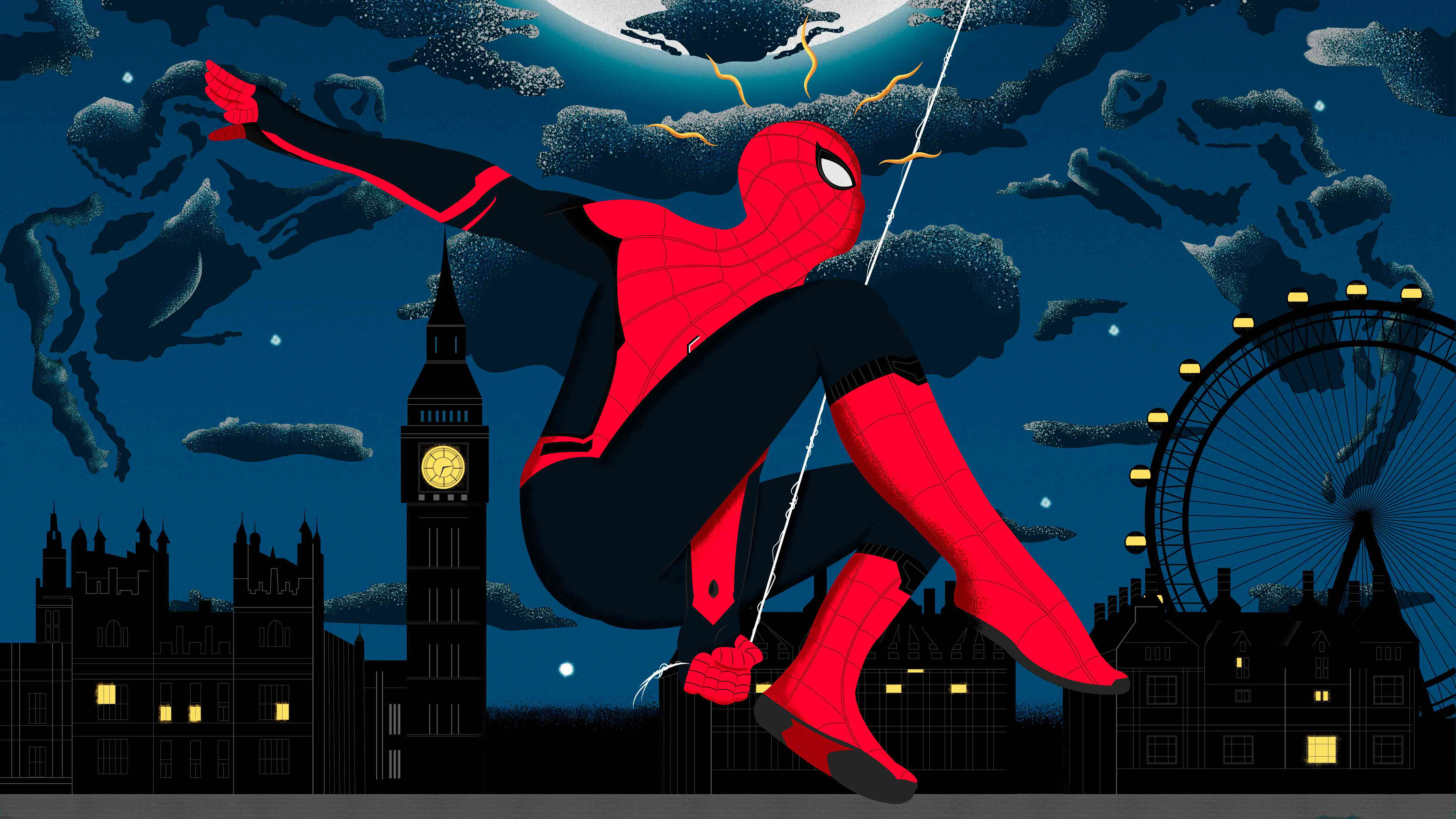 Spider Man Far From Home Artwork Wallpapers