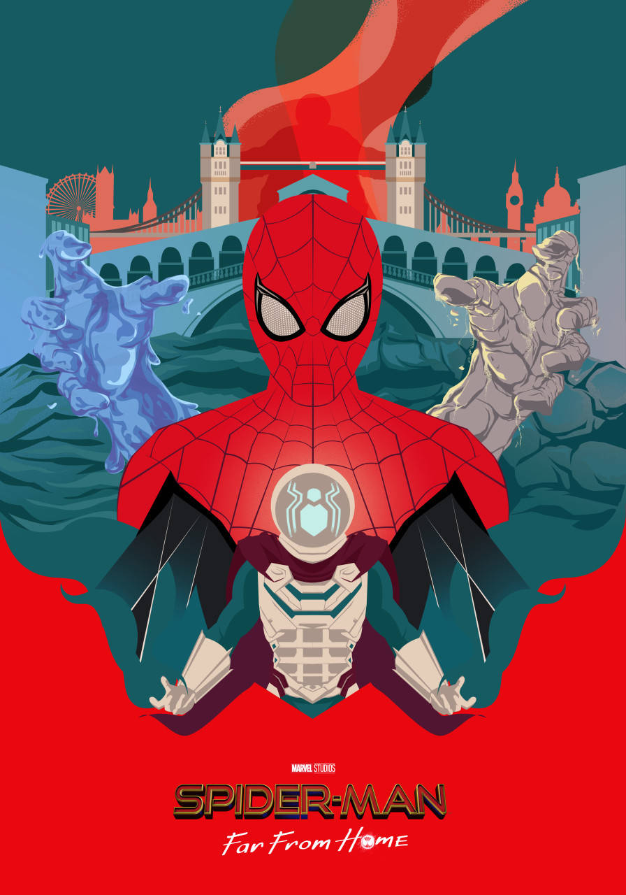 Spider Man Far From Home Artwork Wallpapers