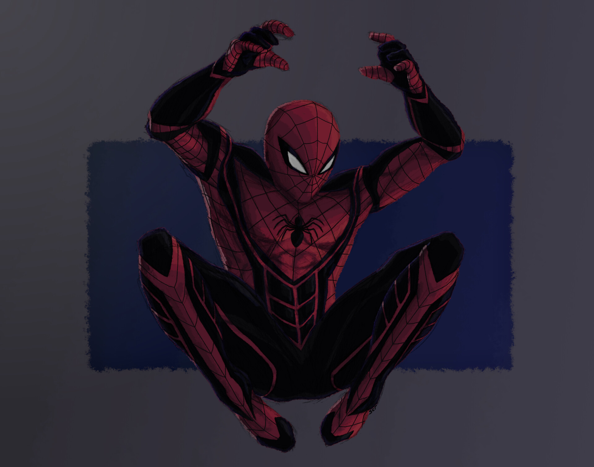 Spider-Man Minimal Artwork Wallpapers