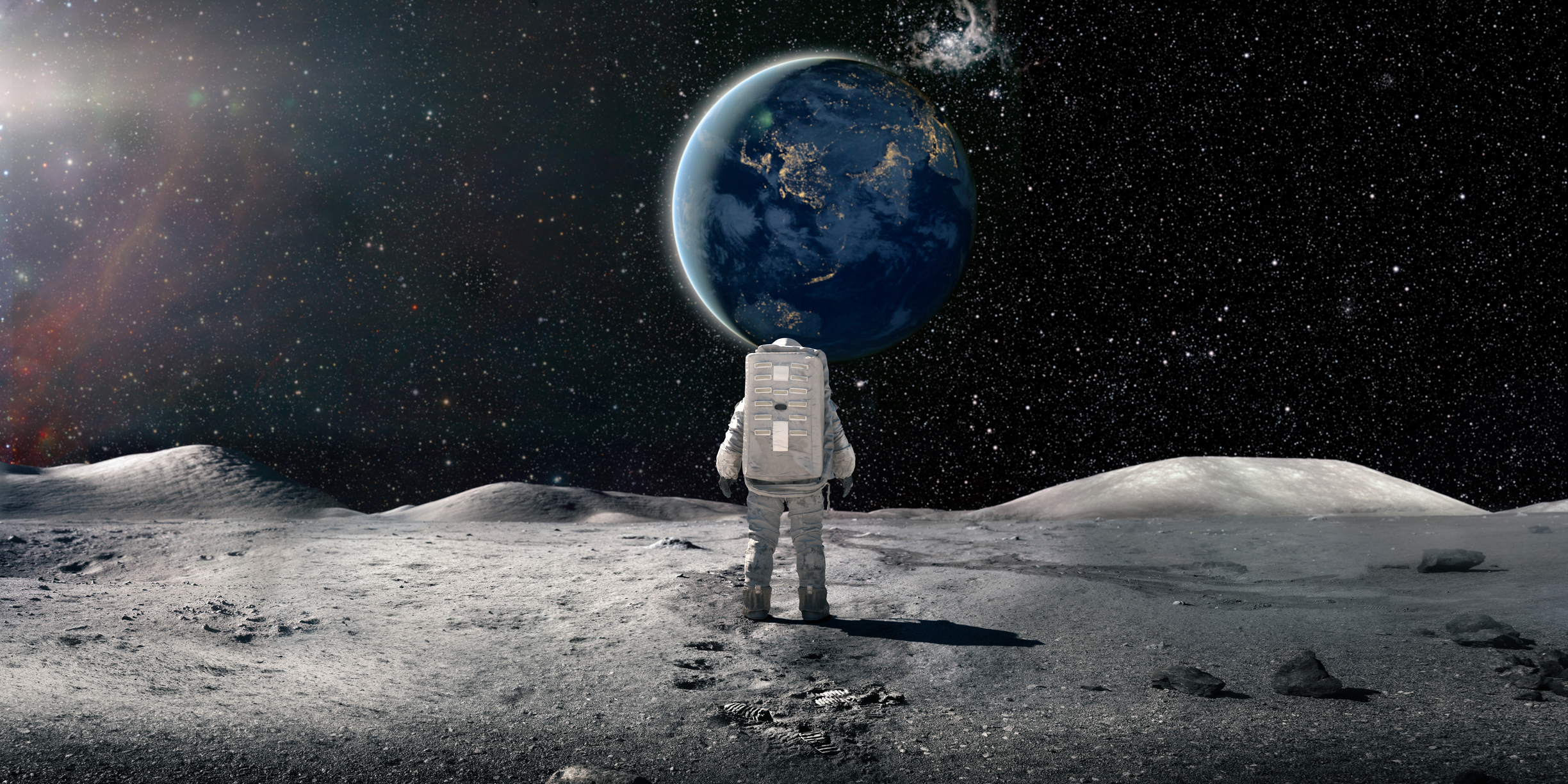 Standing Alone Astronaut Wallpapers