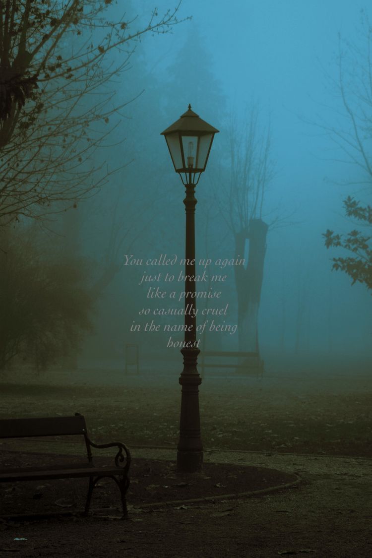 Street Lights In Fog Wallpapers