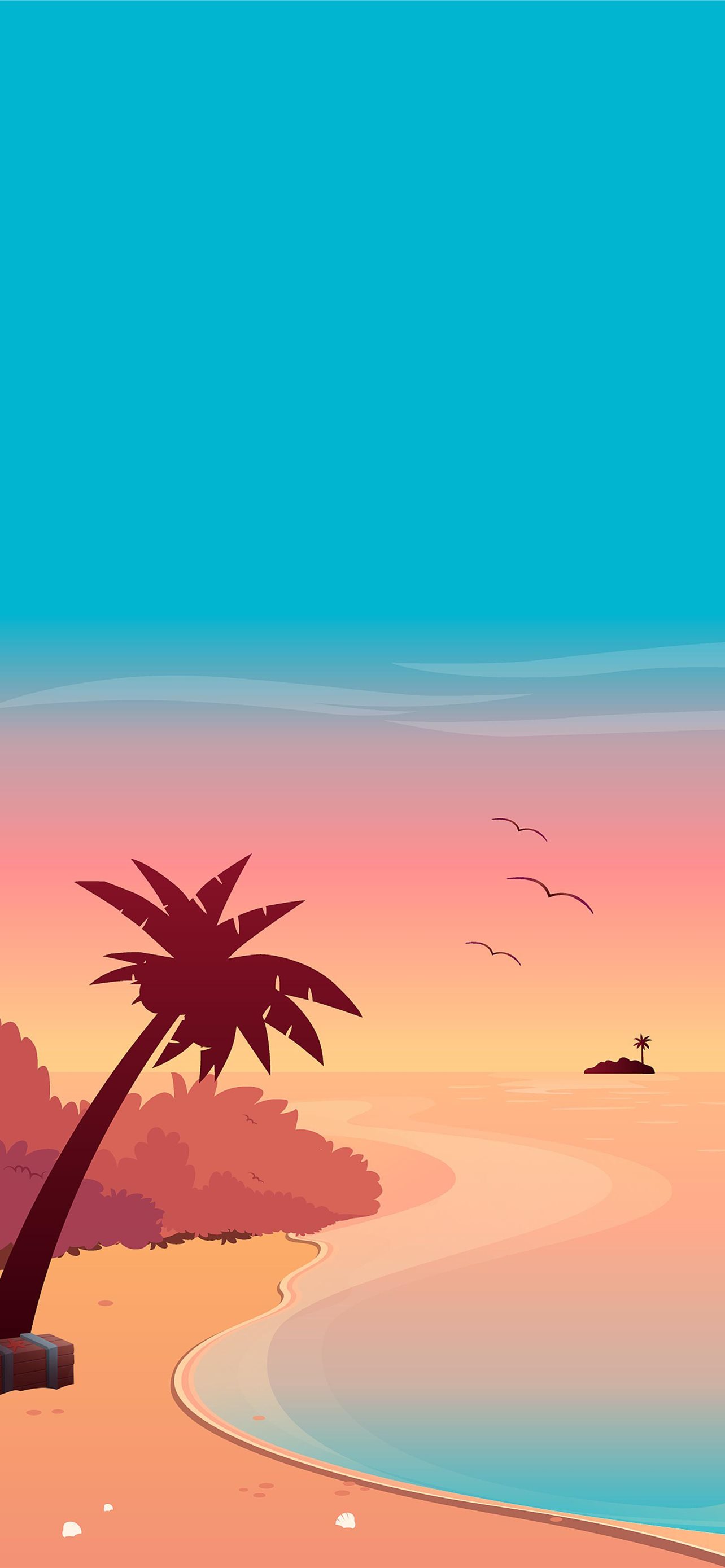 Summer Beach Art Wallpapers