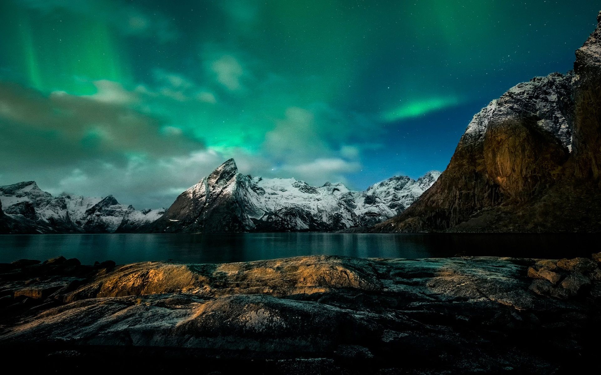 Summer Nights In Northern Norway Art Wallpapers