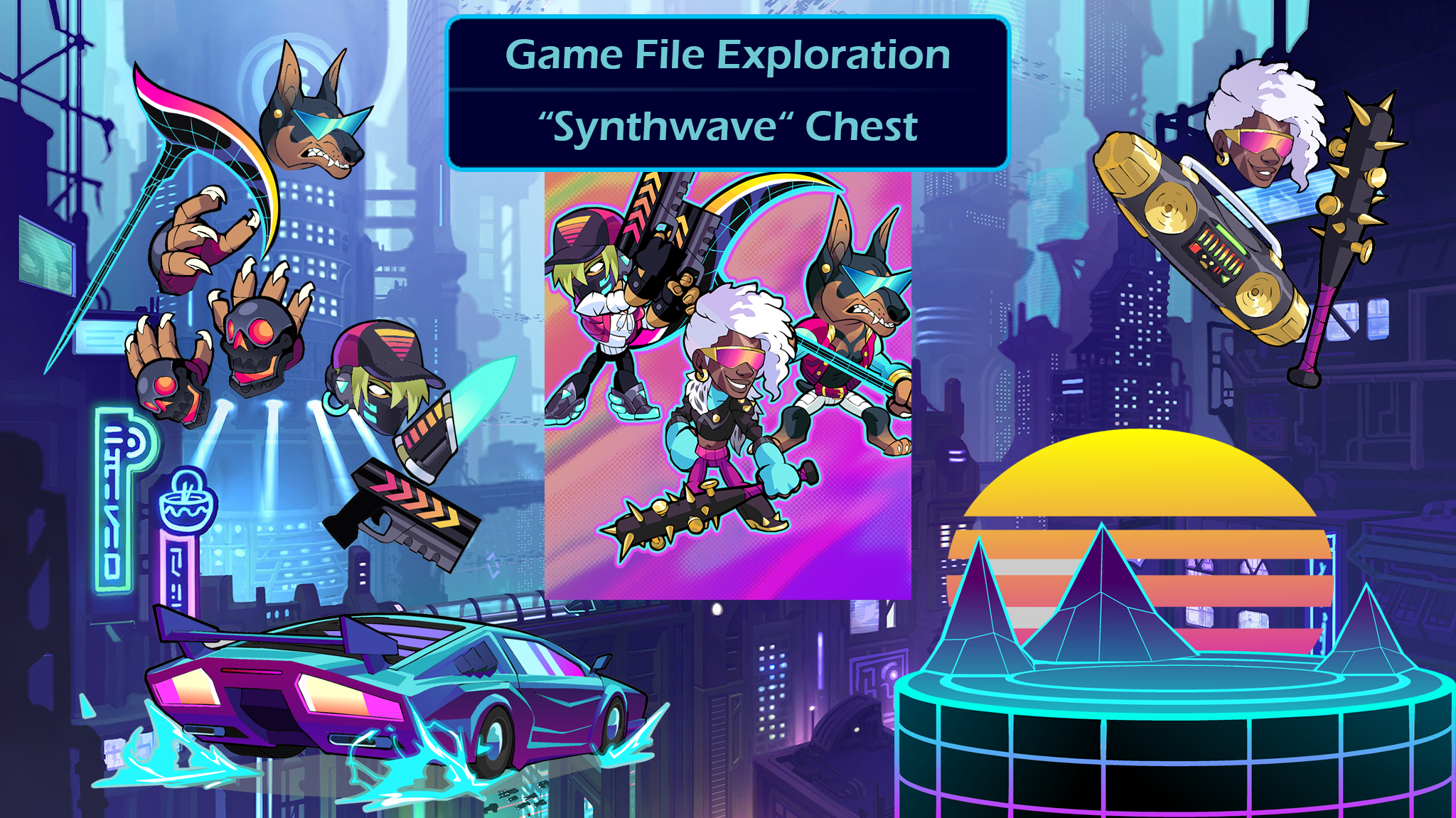 Synthwave Brawlhalla Wallpapers