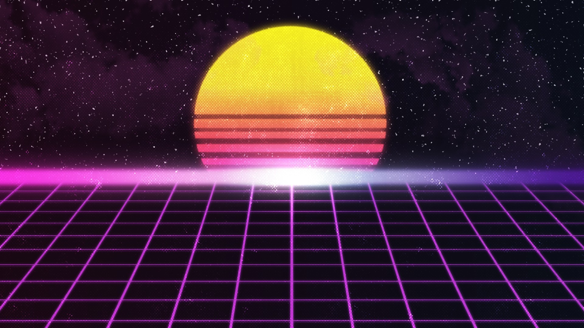 Synthwave Planet Retro Wave Wallpapers