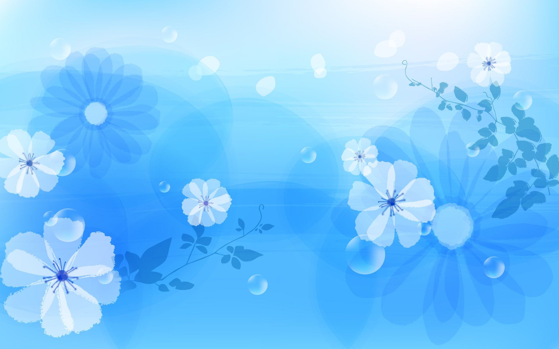 The Blue Flower Wallpapers