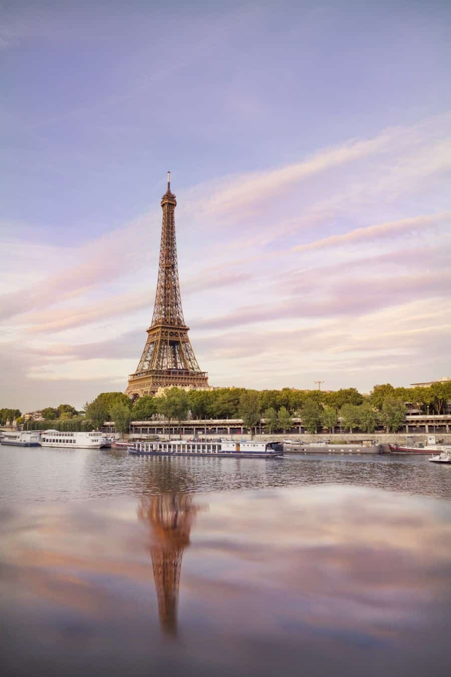 The Eiffel Tower Paris View Through An Open Window Wallpapers