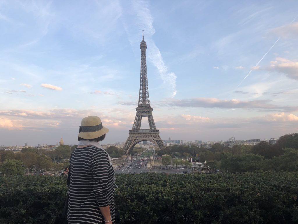 The Eiffel Tower Paris View Through An Open Window Wallpapers