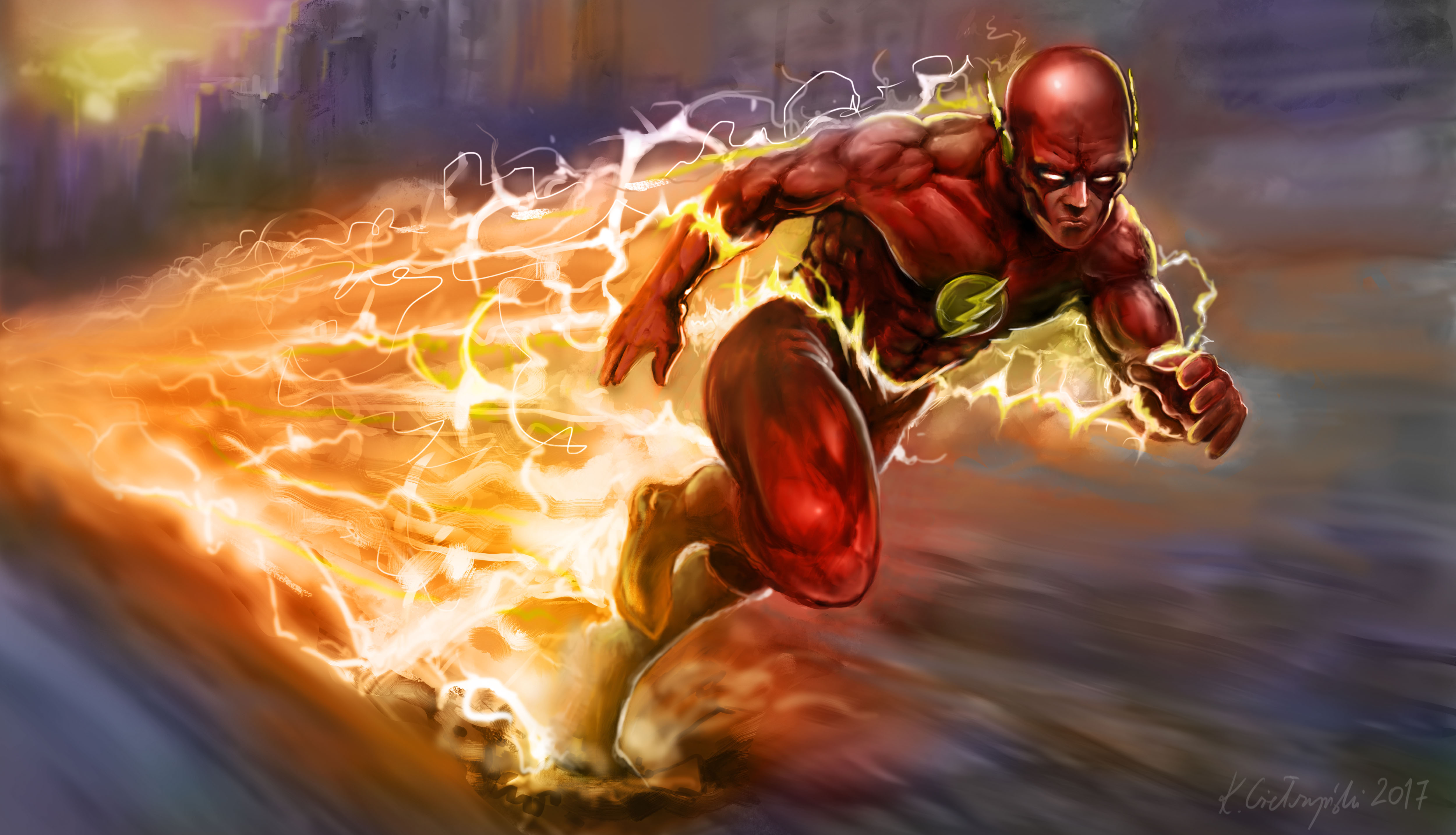 The Flash Artwork Wallpapers