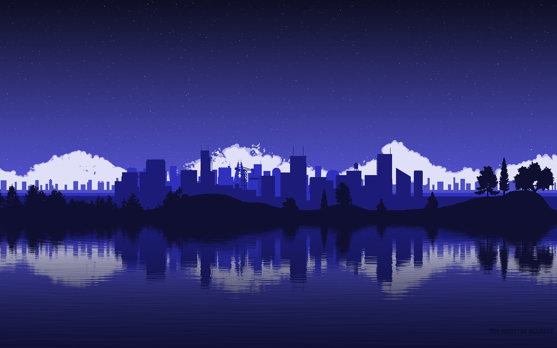 Town 8 Bit Wallpapers