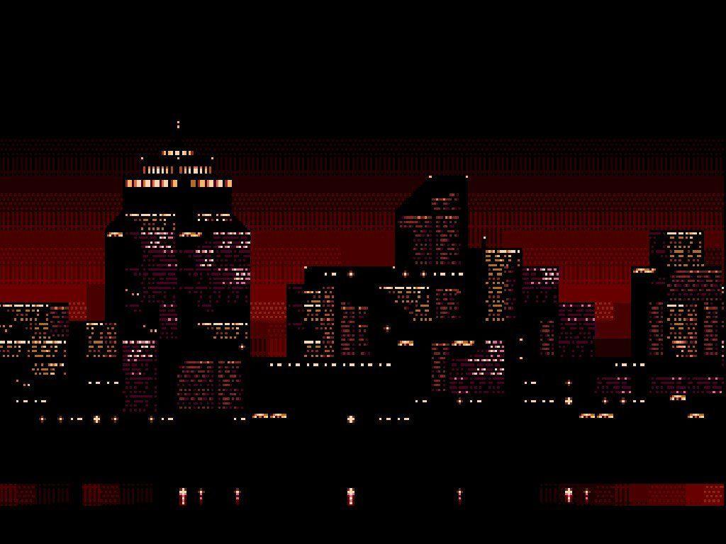 Town 8 Bit Wallpapers