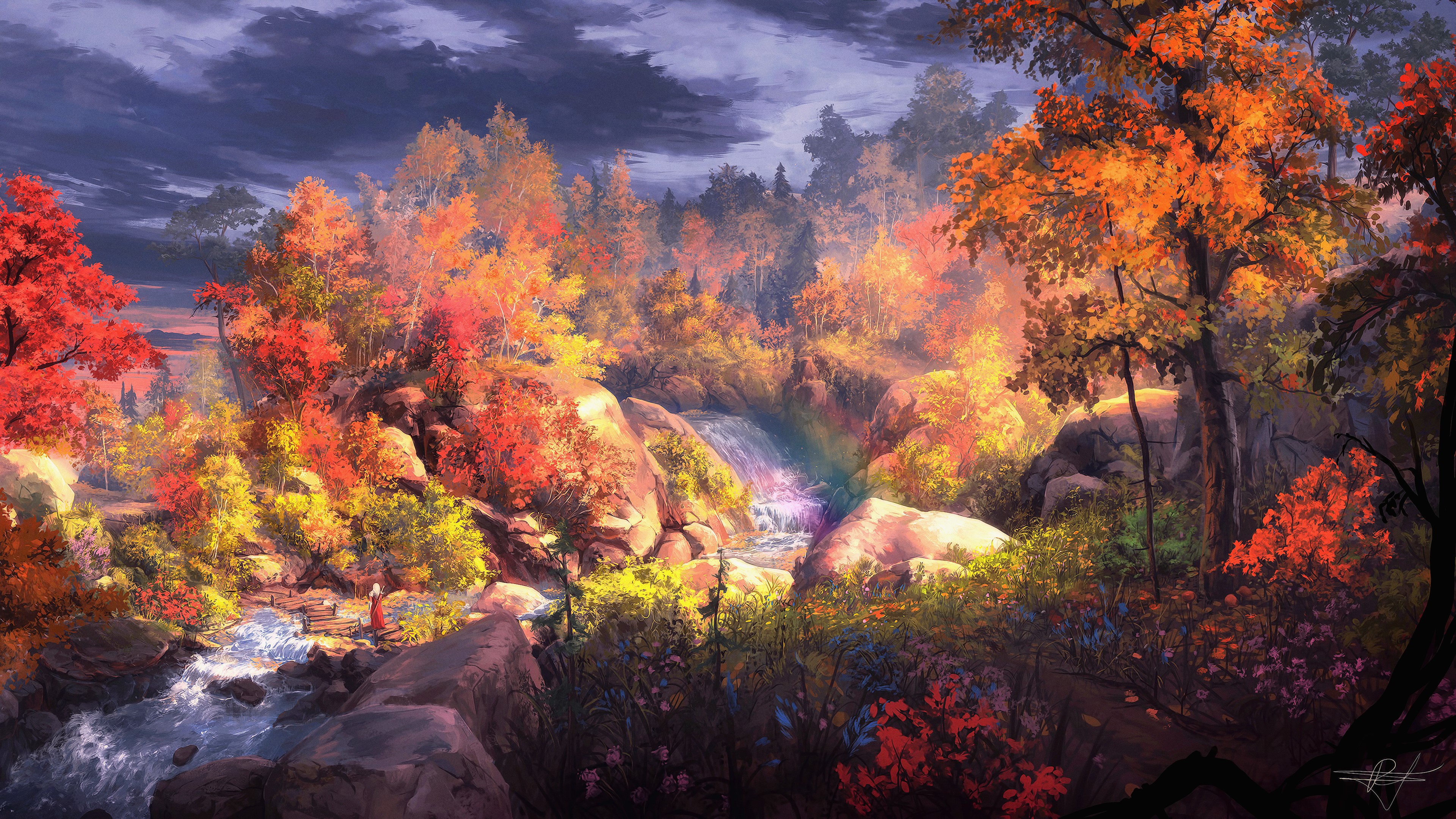 Trees Fantasy Art Wallpapers