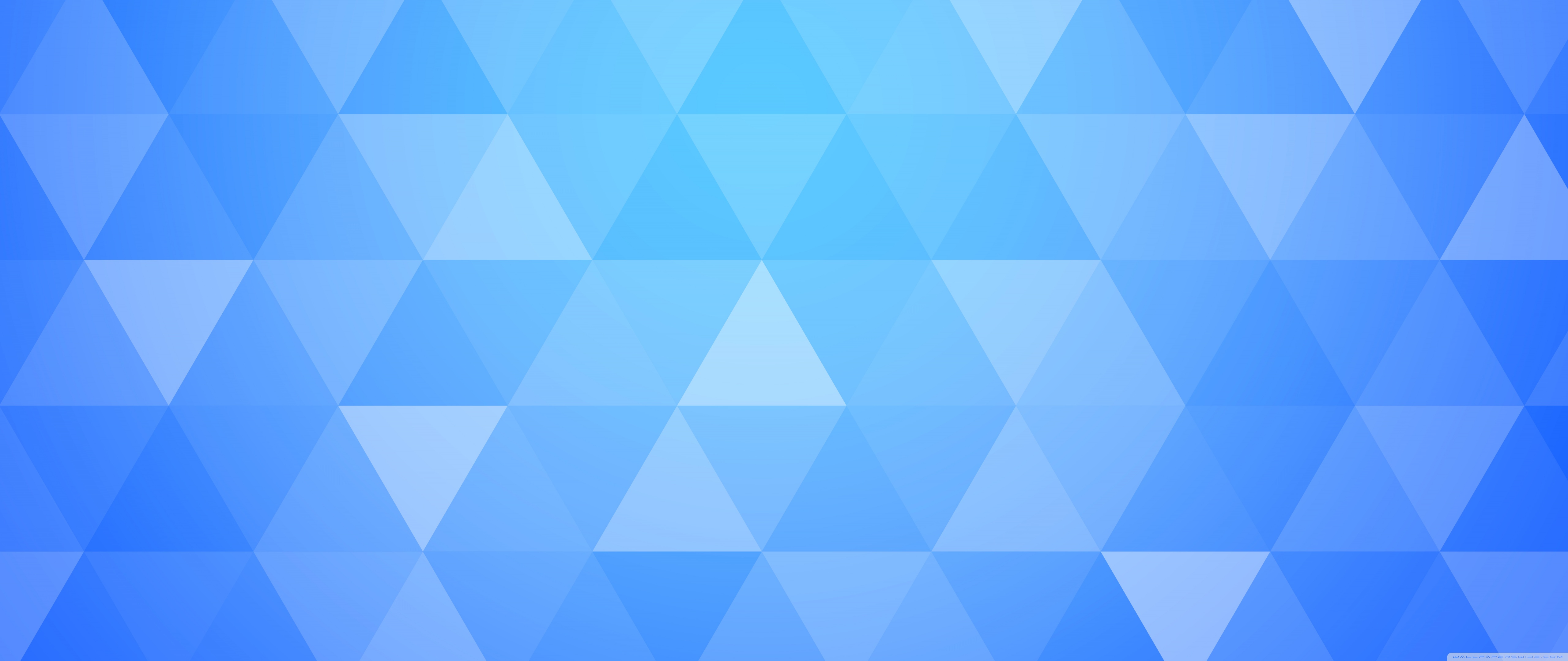 Triangle Geometric Blue Amoled Art 5K Wallpapers