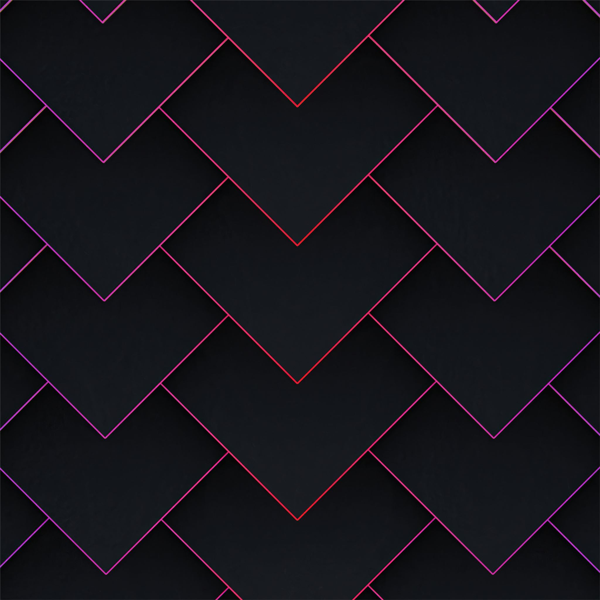 Triangle Geometric Blue Amoled Art 5K Wallpapers