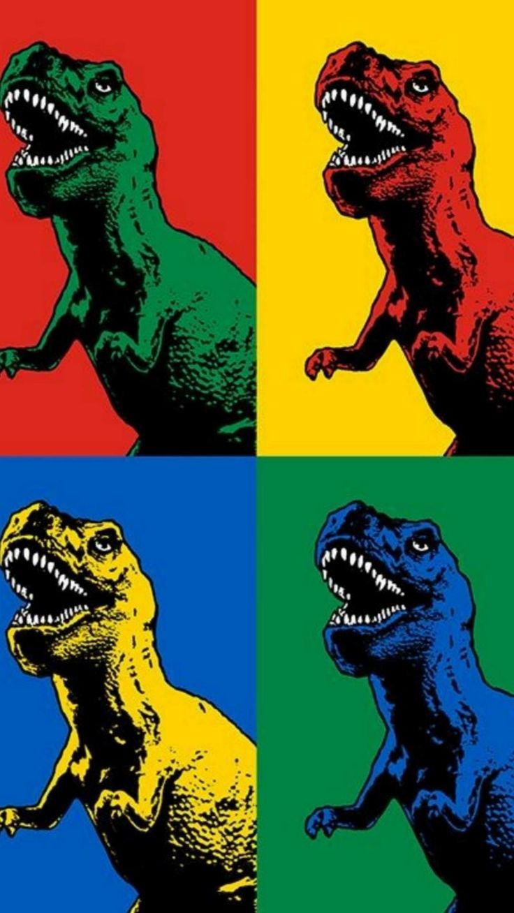 Tyrannosaurus Rex Dinosaur  Retrowave Wallpapers