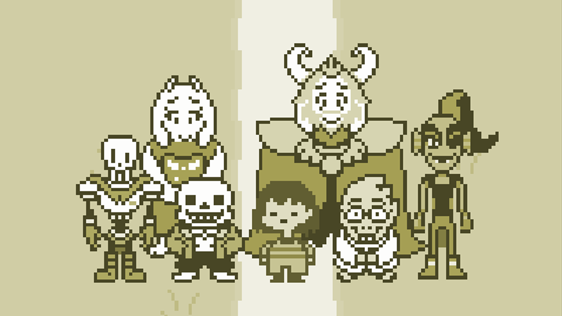 Undertale Frisk Kingdom 8 Bit Wallpapers