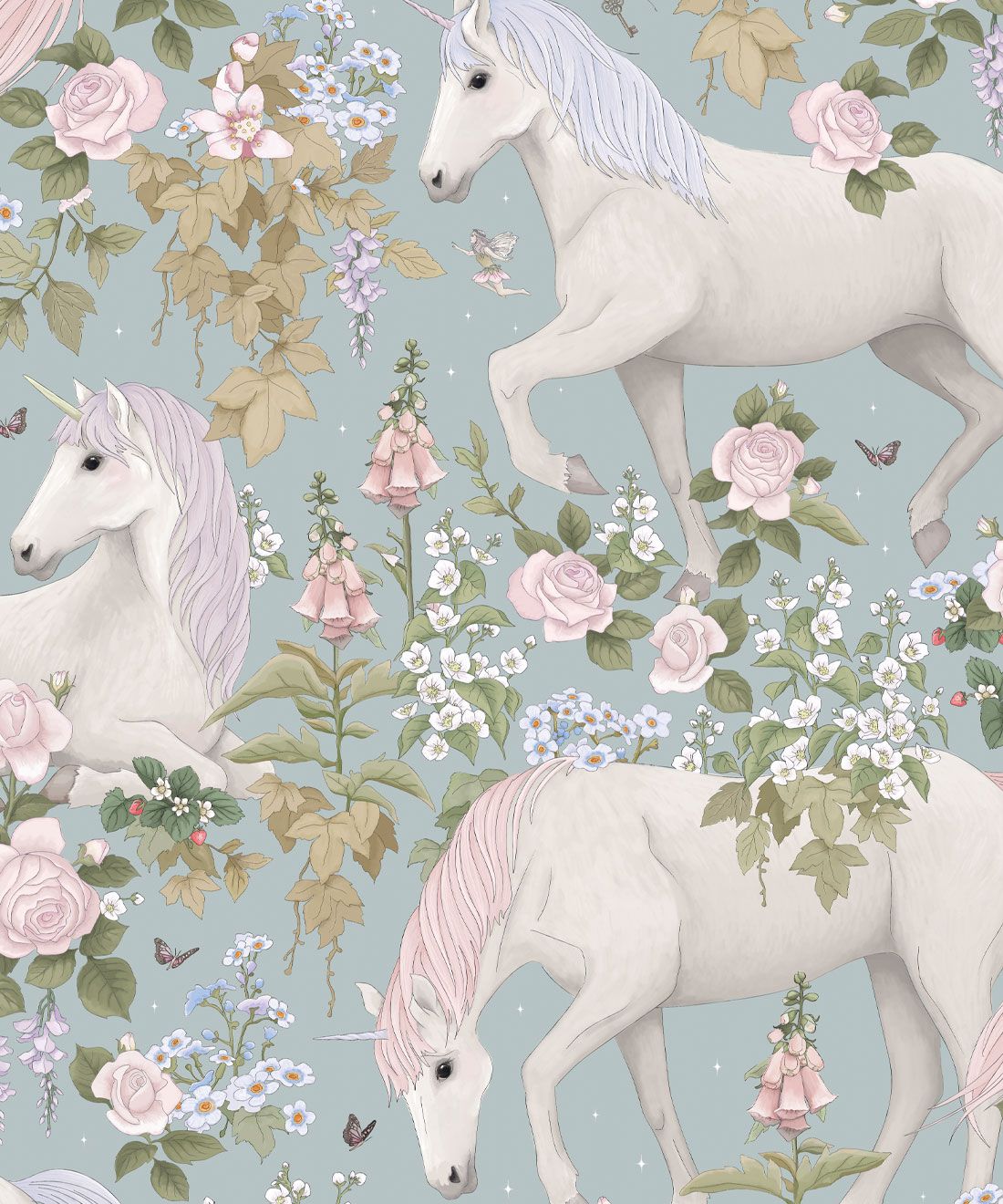 Unicorn In Field Wallpapers