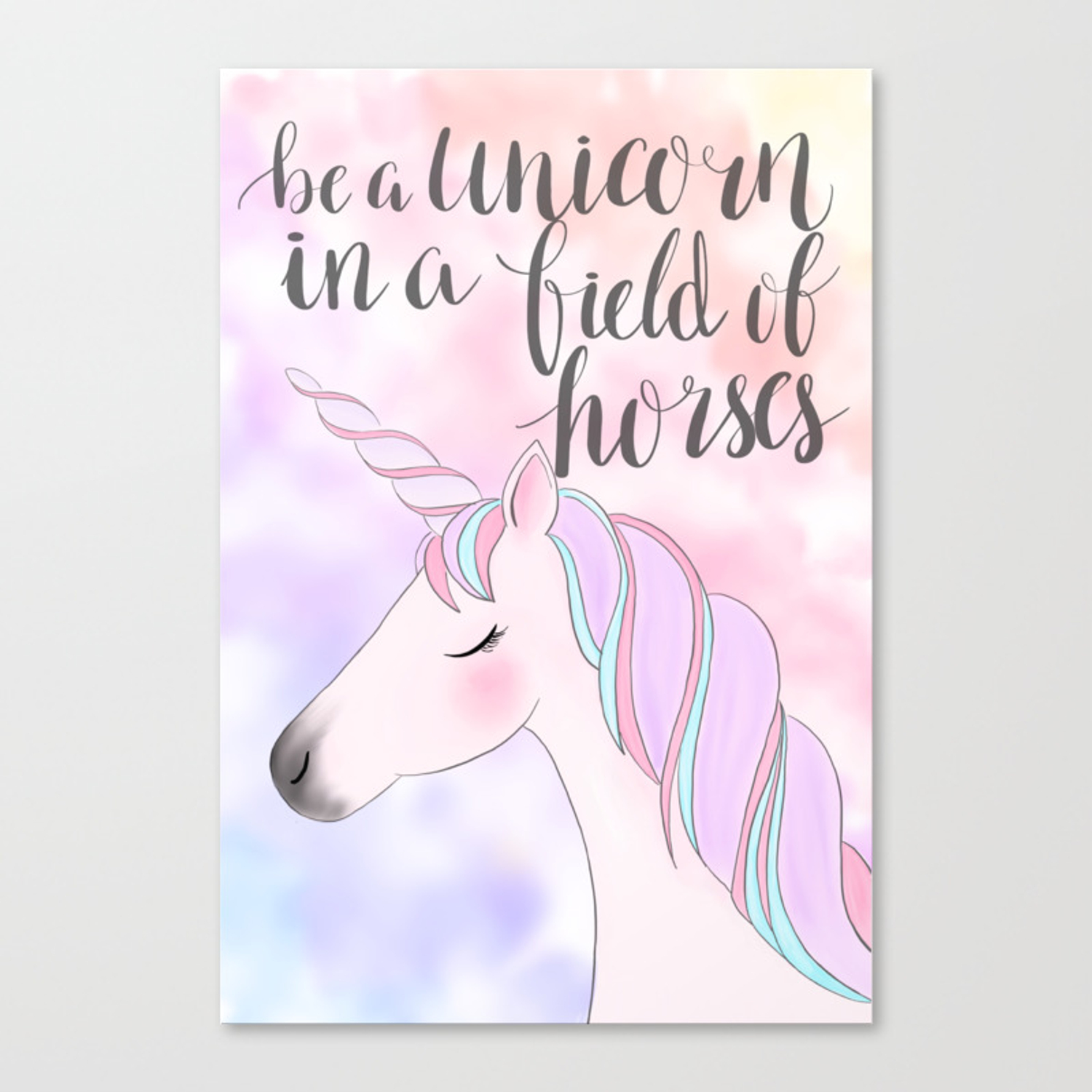 Unicorn In Field Wallpapers