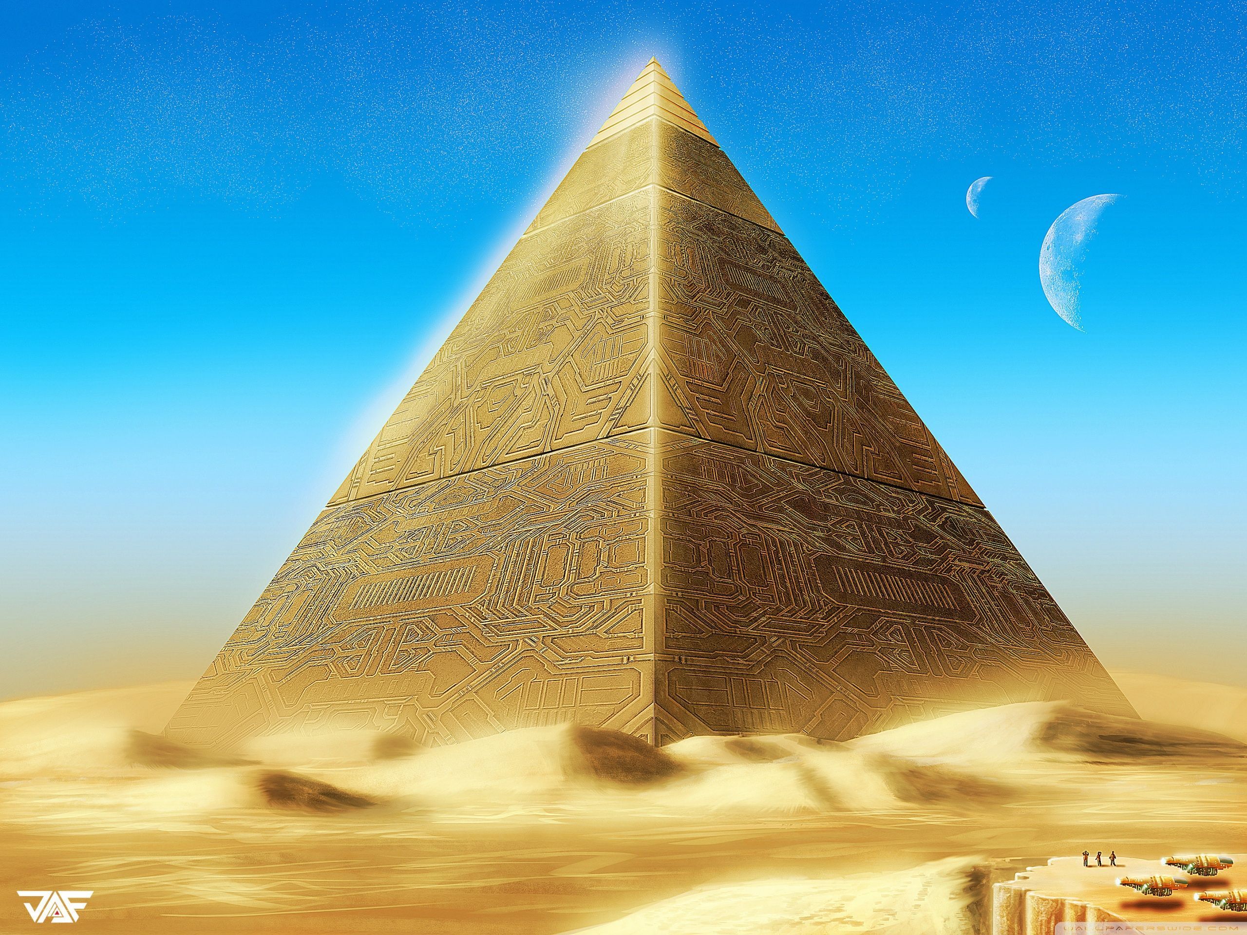 Valley Of The Golden Pyramid Wallpapers