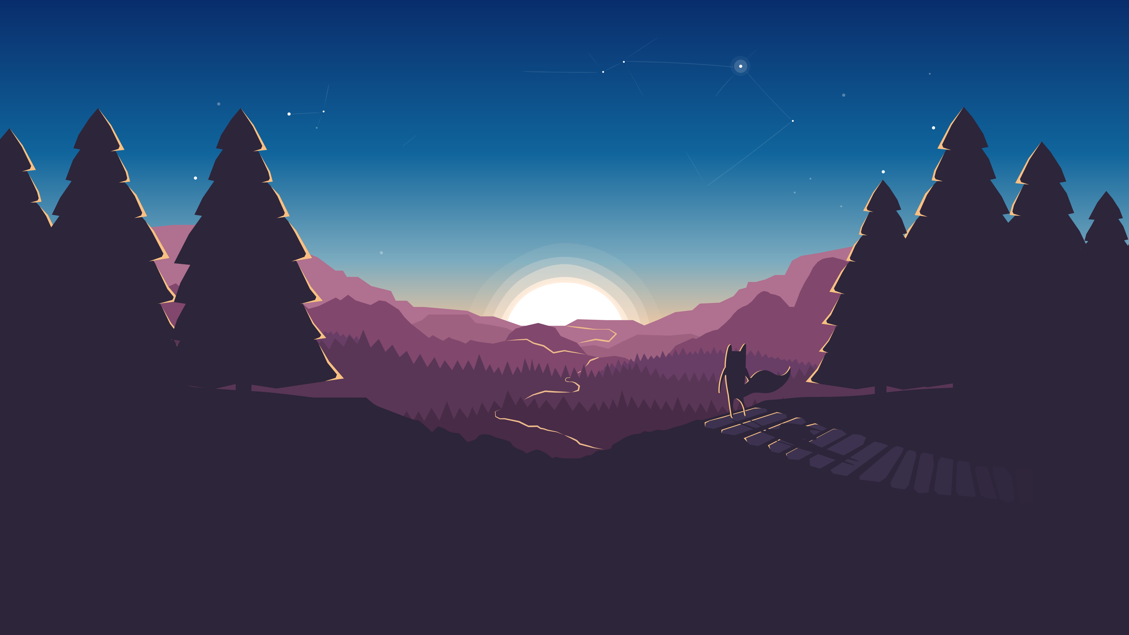 Vector Landscape Wallpapers