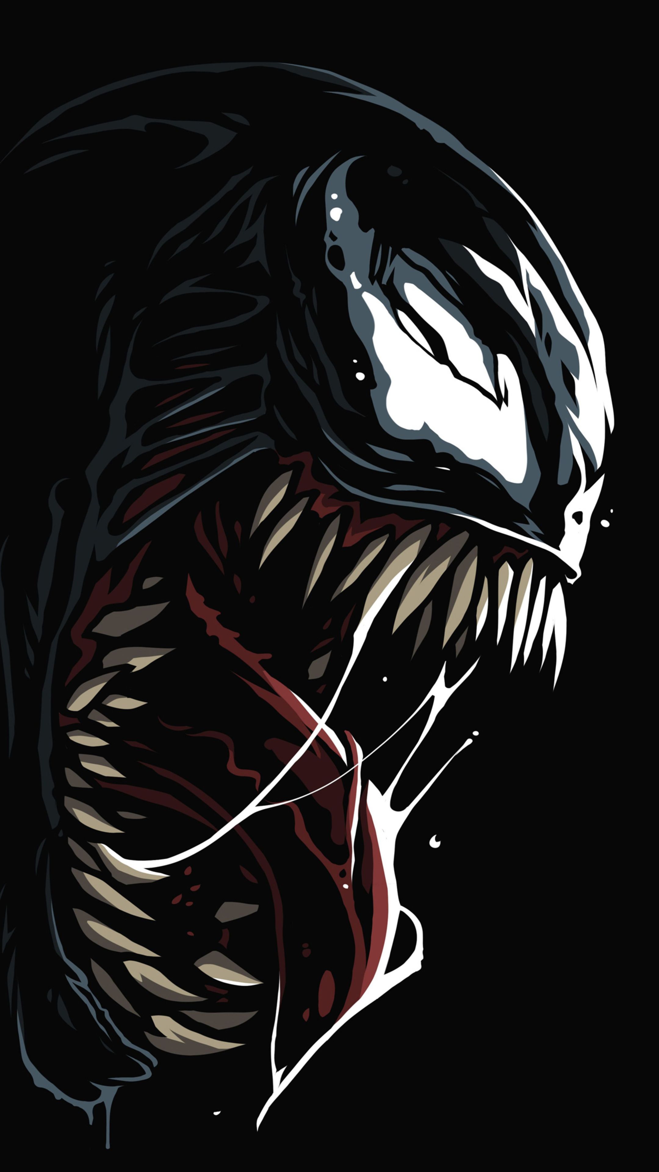 Venom Comic Cartoon Art Wallpapers