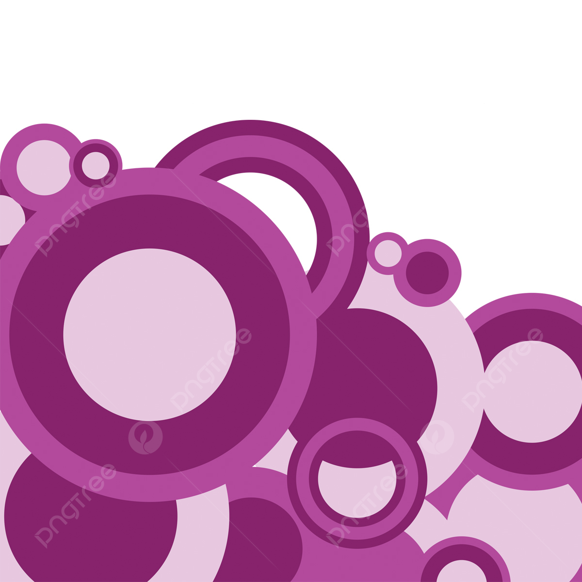 Violet Pink Circle Design Wallpapers